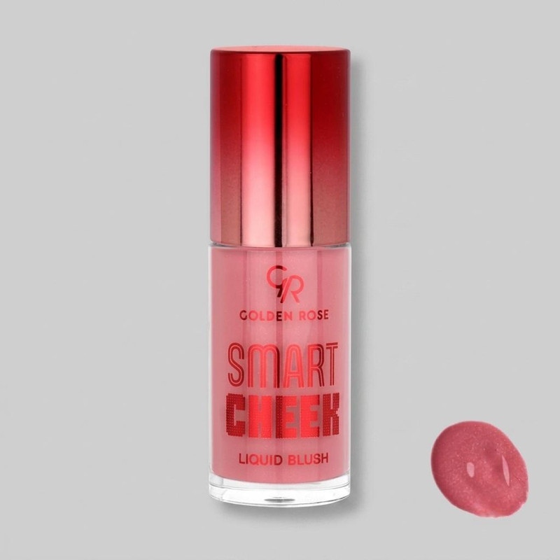 رژگونه مایع براق گلدن رز مدل Smart شماره 103