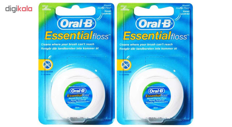 نخ دندان اورال-بی مدل ESSENTIAL FLOSS - UK بسته 2 عددی