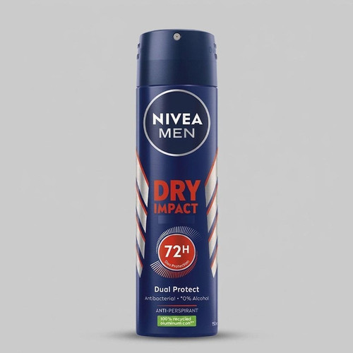 اسپری ضد تعریق مردانه نیوآ مدل Dry Impact 72h حجم 150 میلی لیتر