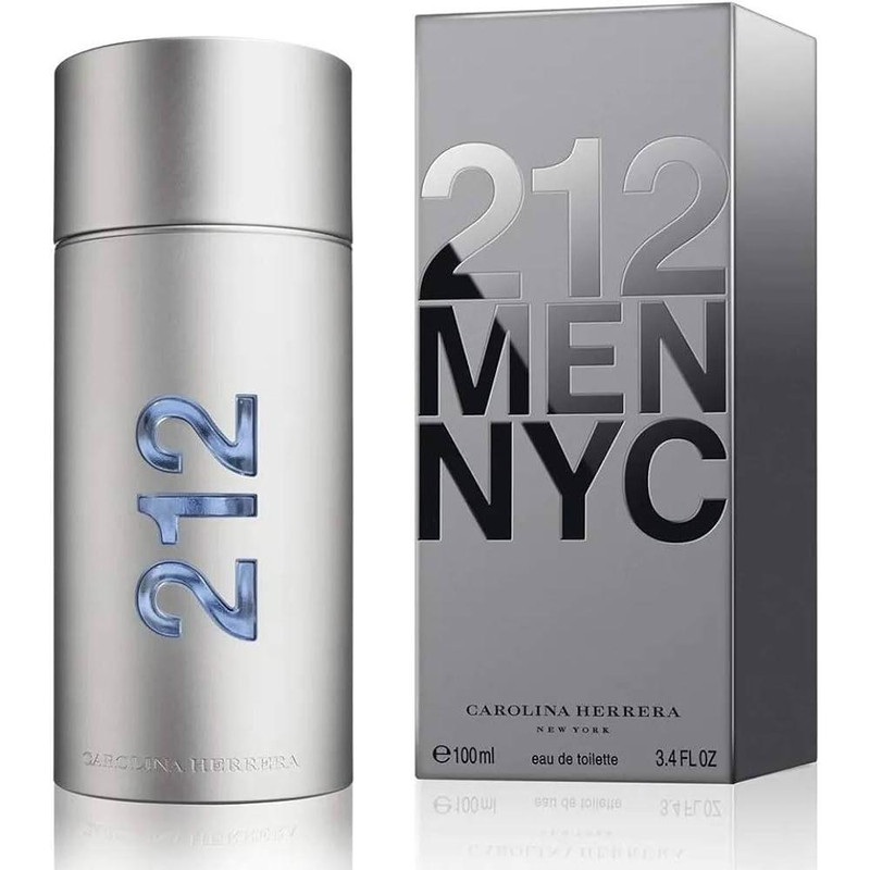 ادو تویلت مردانه کارولینا هررا مدل Men NYC 212 حجم 100 میلی لیتر