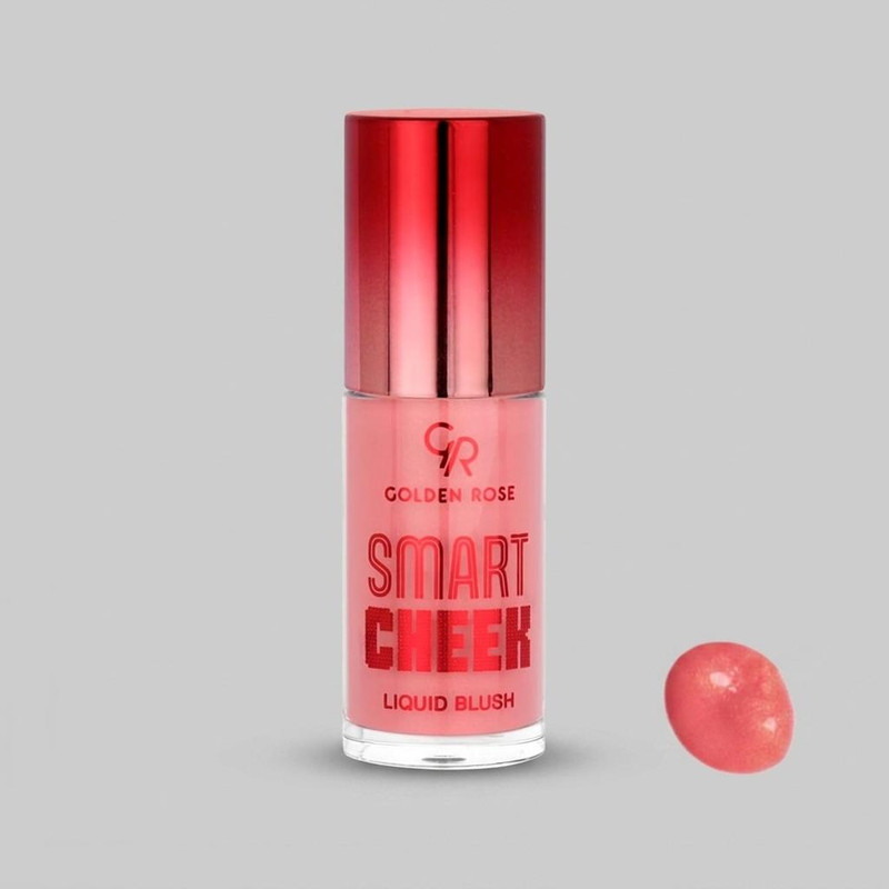 رژگونه مایع براق گلدن رز مدل Smart شماره 104