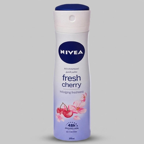 اسپری ضد تعریق زنانه نیوآ مدل Cherry Fresh حجم 150 میلی لیتر