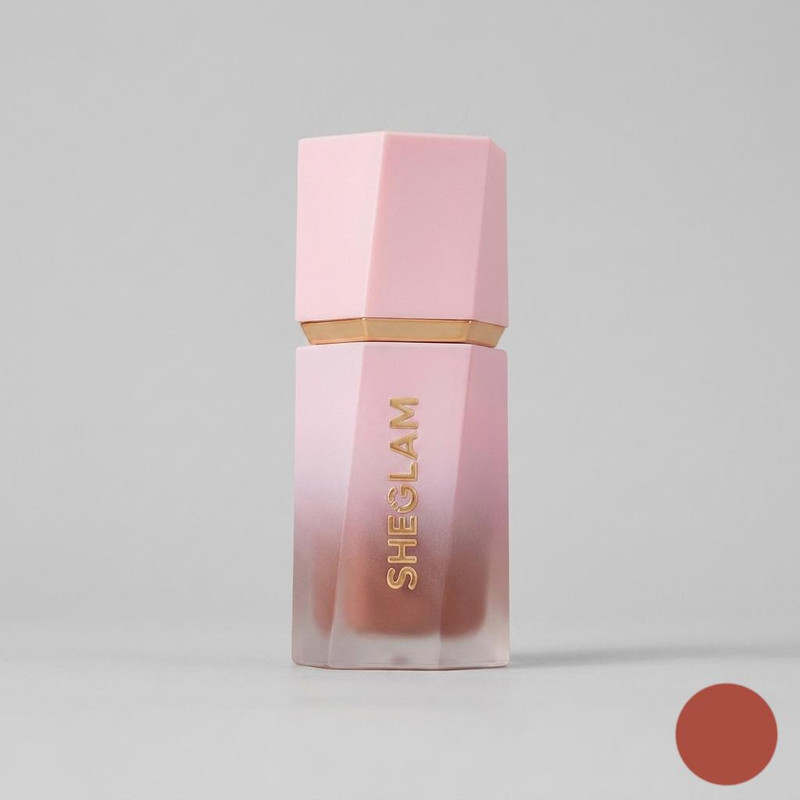 رژگونه مایع مات شیگلم مدل Bloom شماره Risky Business